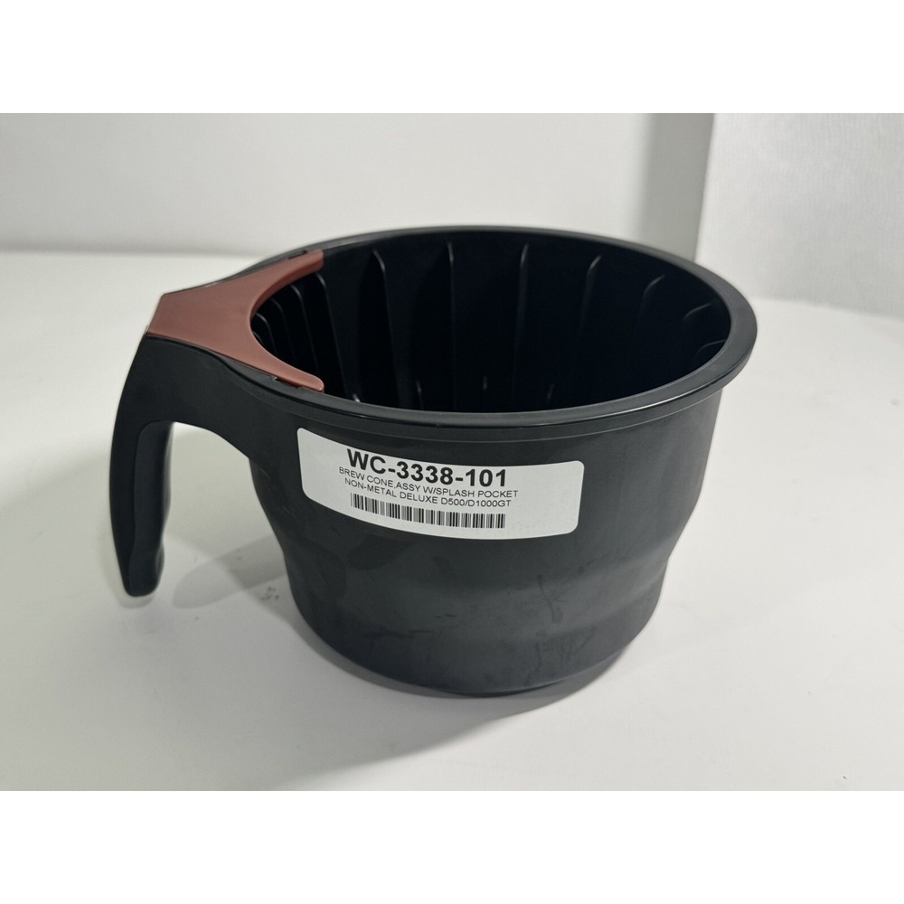 Wilbur Curtis Brew Cone,Assy W/Splash Pocket WC-3338-101